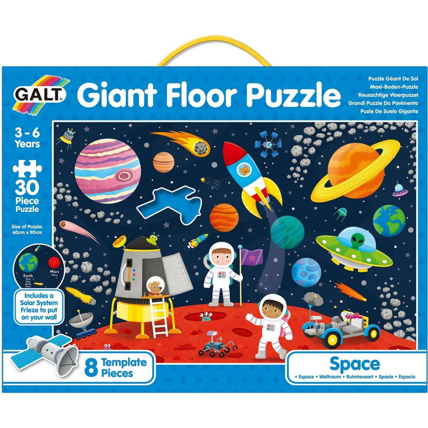 Puzzle de podea - Spatiul cosmic (30 piese) fotografia produsului