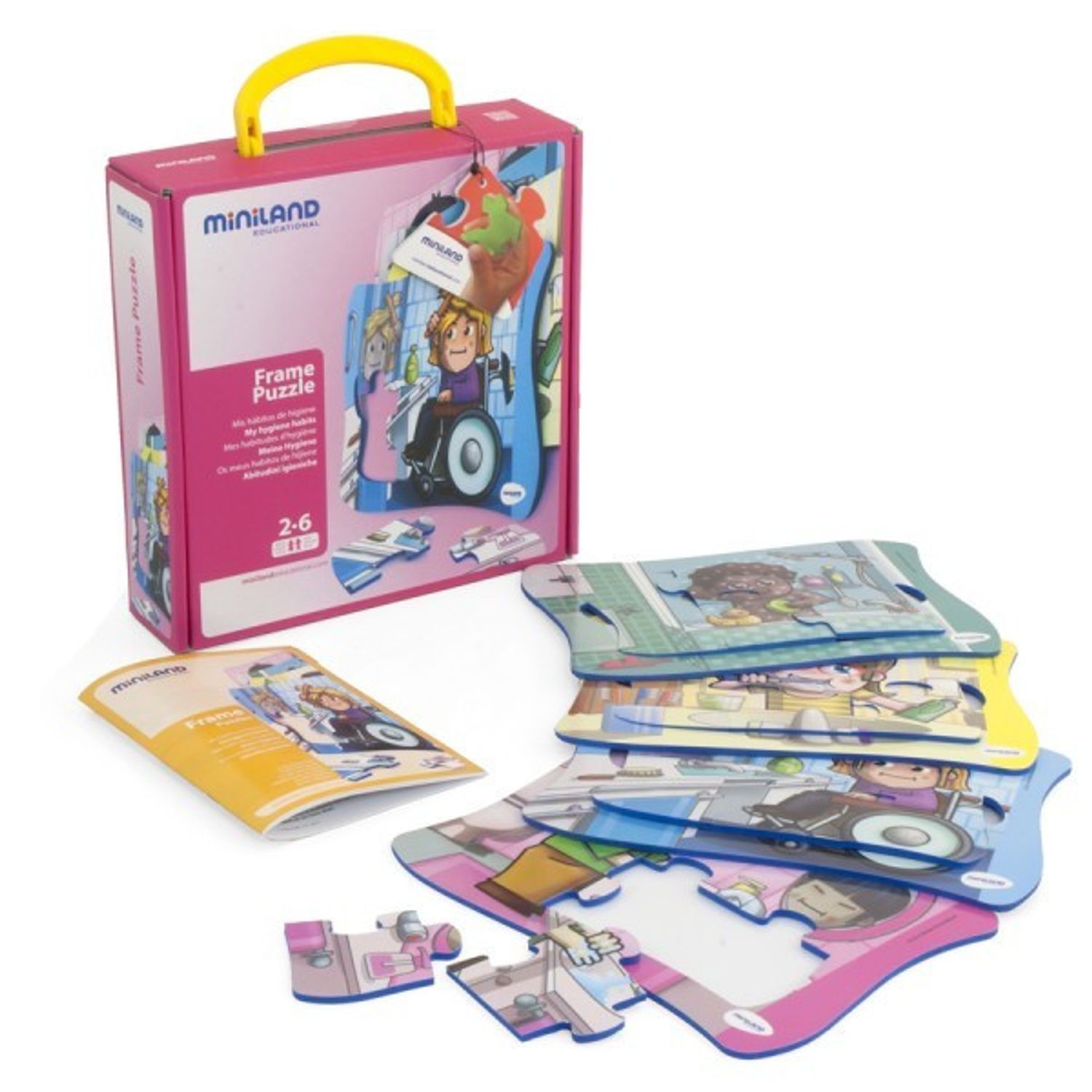 Set 4 puzzle Igiena fotografia produsului View 6 L