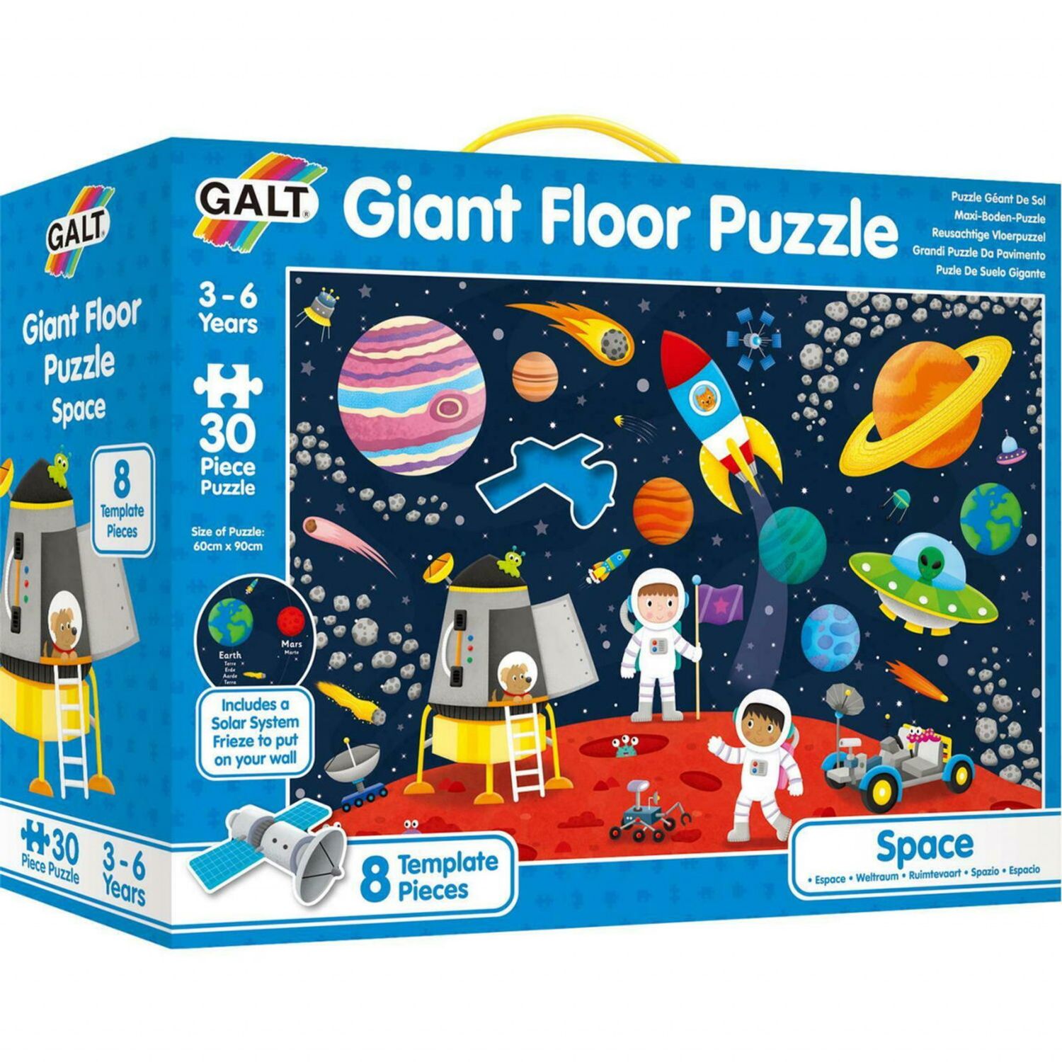 Puzzle de podea - Spatiul cosmic (30 piese) fotografia produsului View 7 L