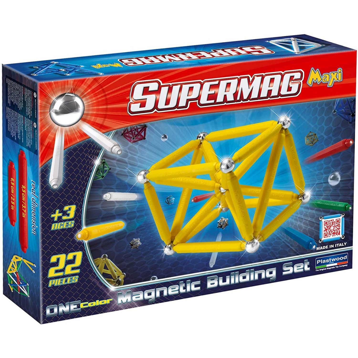 Supermag Maxi One Color - Set Constructie 22 Piese fotografia produsului