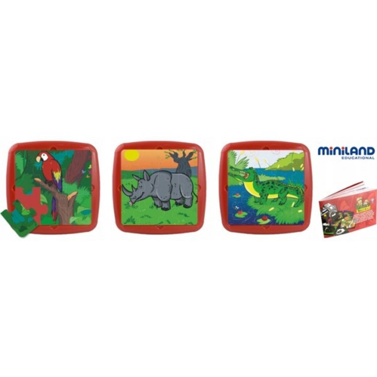 Puzzle progresiv animale 1 fotografia produsului View 5 L