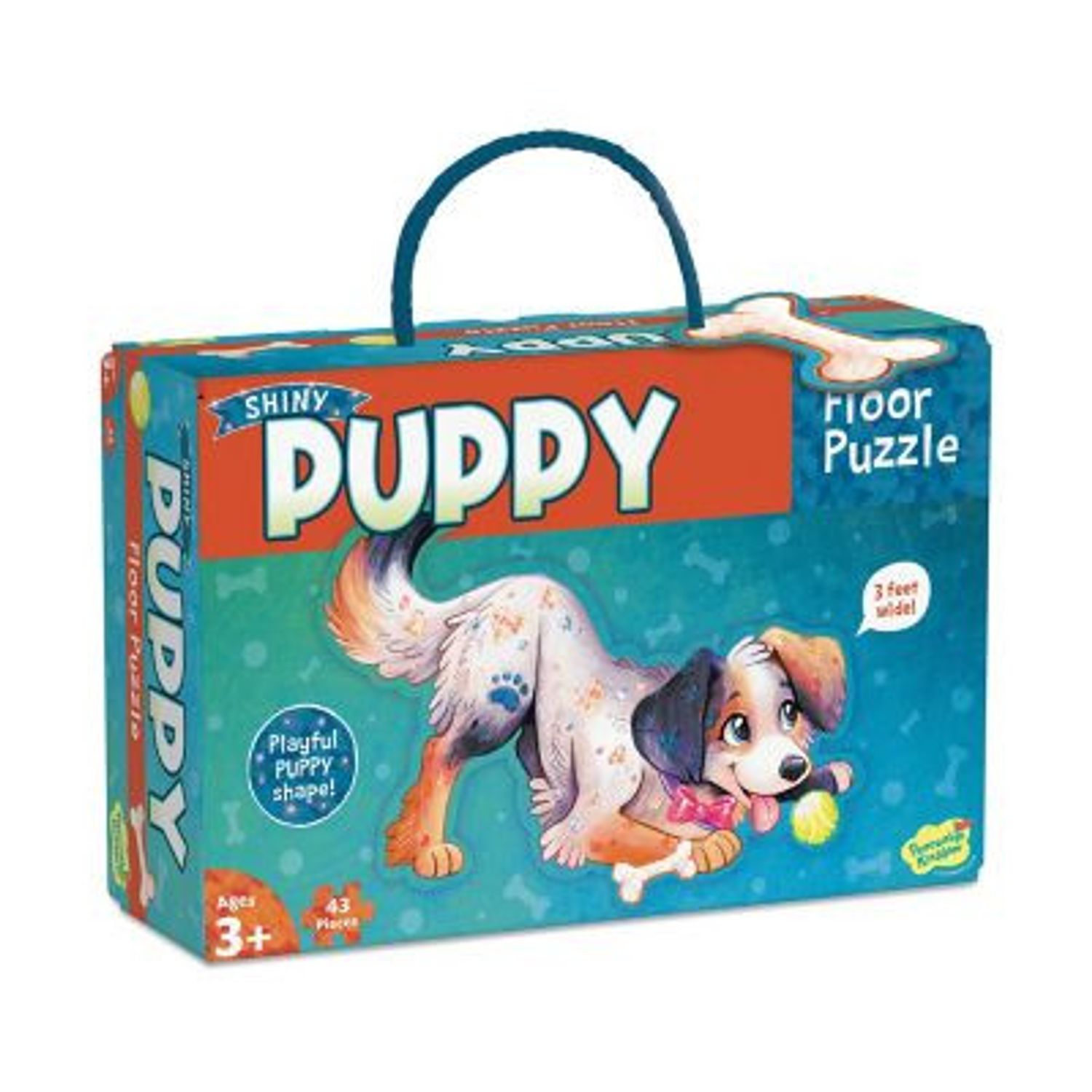 Puzzle de podea in forma de catelus Puppy floor puzzle fotografia produsului