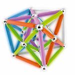 Supermag Maxi Neon - Set Constructie 92 Piese fotografia produsului View 2 S