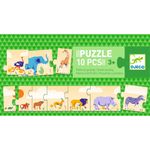 Puzzle Djeco De la mic la mare fotografia produsului