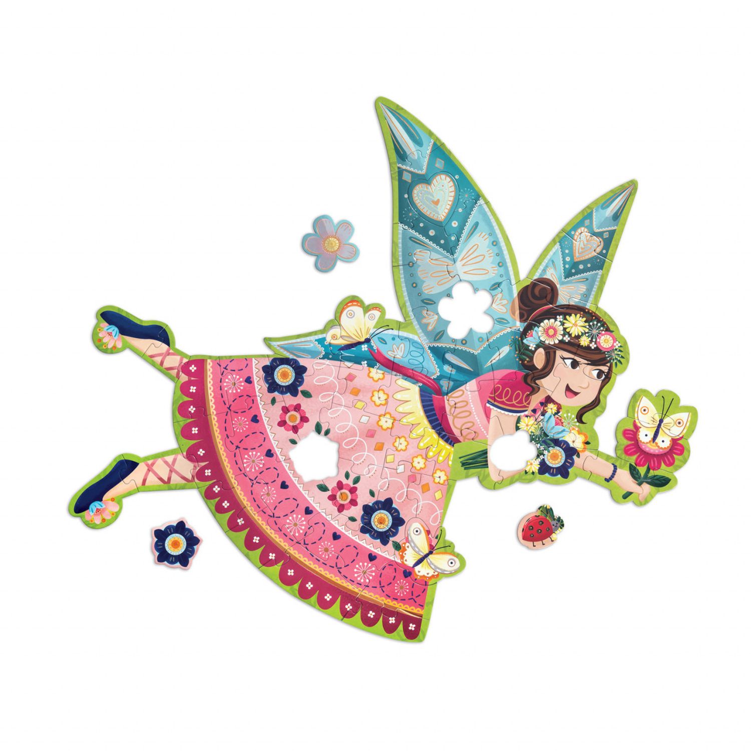Puzzle de podea in forma de zana, Fairy fotografia produsului View 3 L
