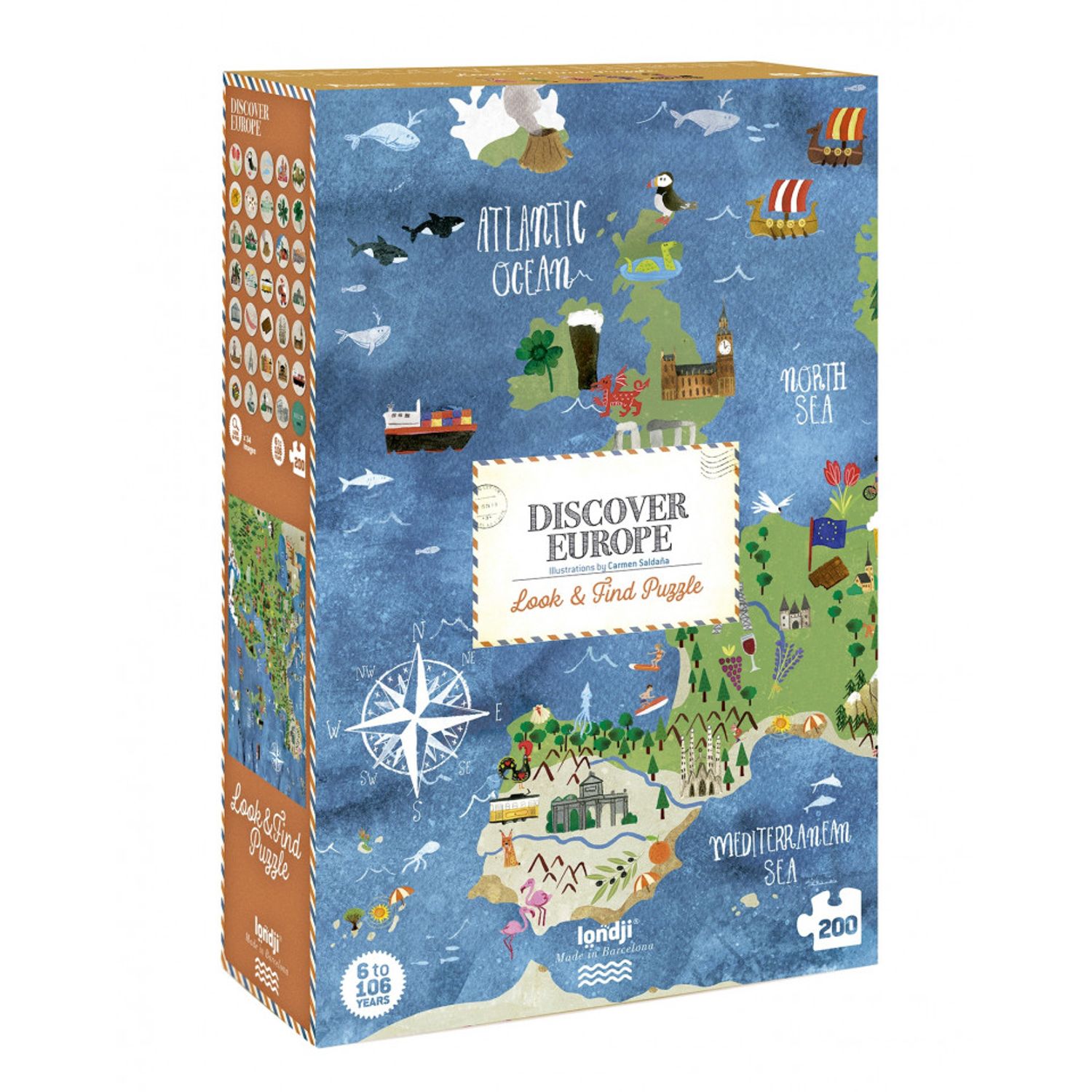 Puzzle Londji, Descopera Europa fotografia produsului