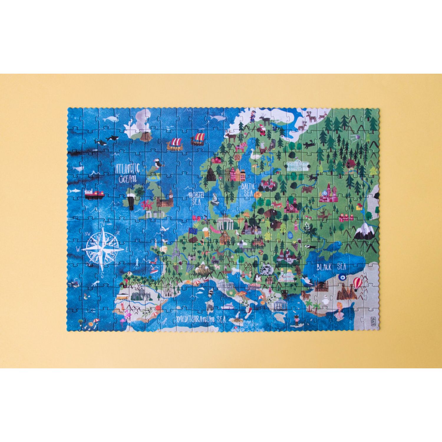 Puzzle Londji, Descopera Europa fotografia produsului View 2 L