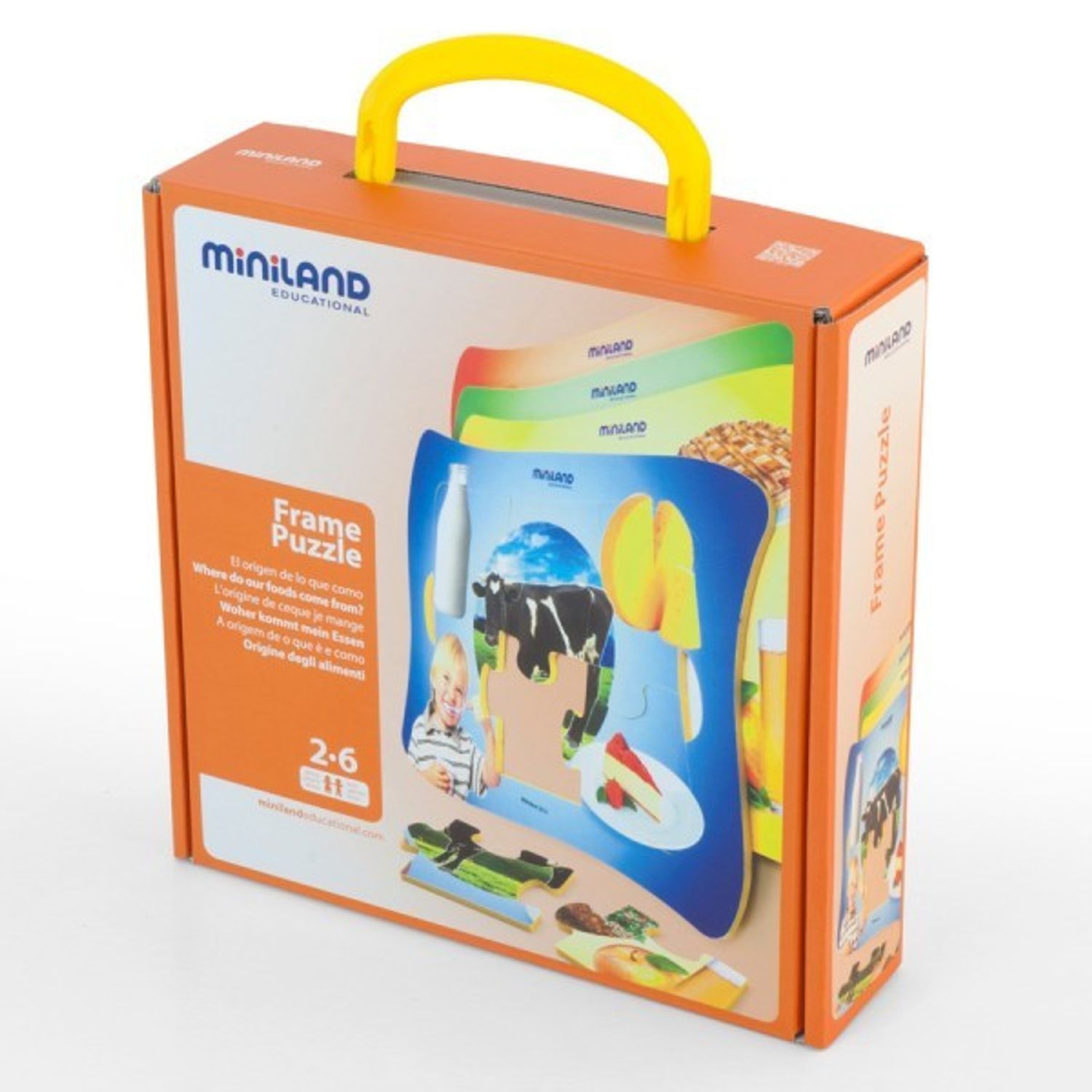 Set 4 puzzle De unde provin alimentele fotografia produsului View 6 L
