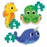 Set Puzzle-uri evolutive Djeco, Ocean fotografia produsului View 4 S