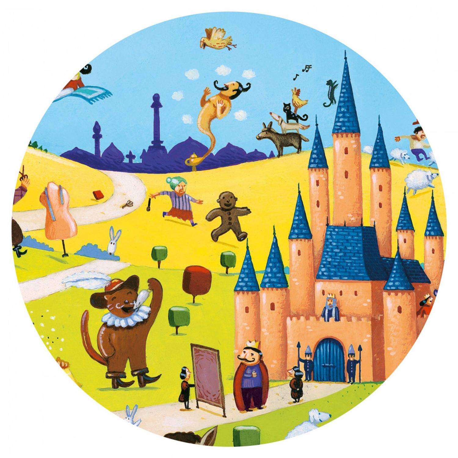 Puzzle observatie Djeco, Povesti renumite fotografia produsului View 4 L