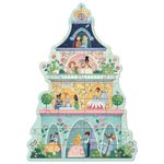 Puzzle gigant Djeco, Castelul printeselor fotografia produsului View 2 S