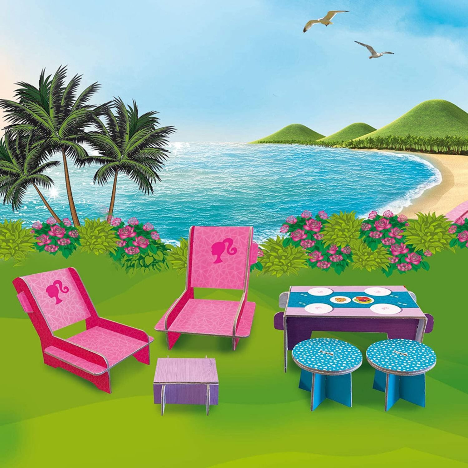 Casa din Malibu - Barbie fotografia produsului View 2 L