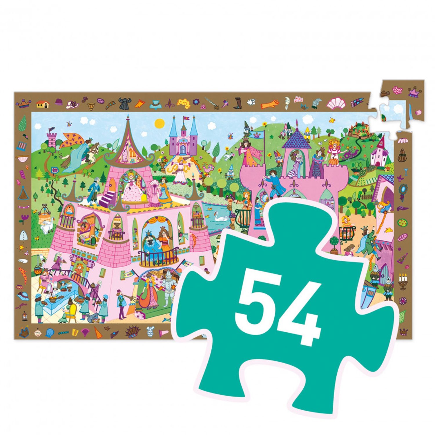 Puzzle observatie Djeco, Printese fotografia produsului View 4 L