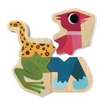 Puzzle cu magneti Djeco Mixanimo fotografia produsului View 3 S