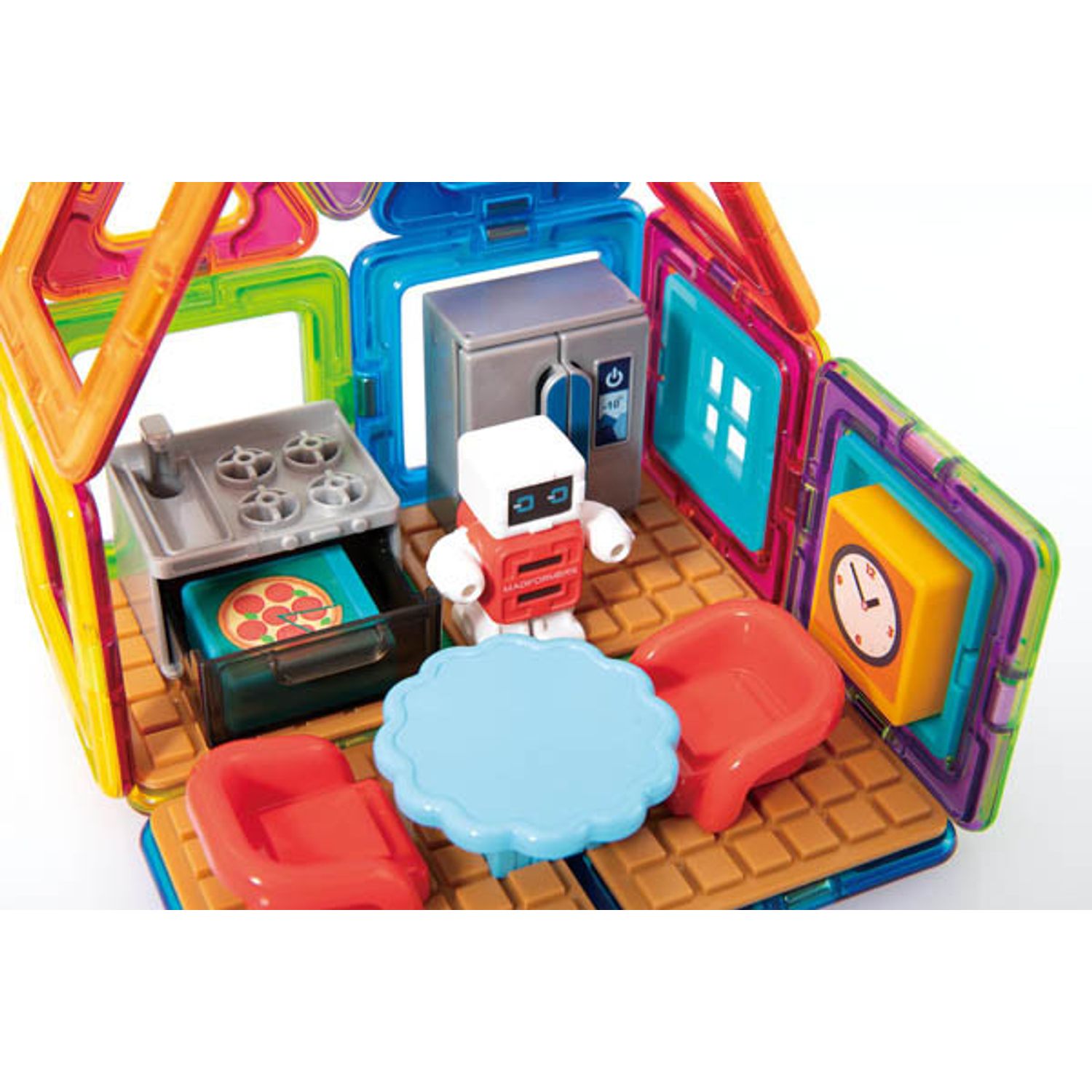 Set de construit Magformers- Bucatarie, 33 piese fotografia produsului View 4 L