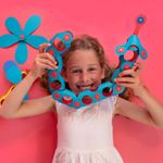Set Clixo de construit cu magnet, Itsy pack Flamingo-Turquoise 30 fotografia produsului View 4 S