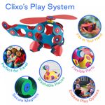Set Clixo de construit cu magnet, Itsy pack Flamingo-Turquoise 30 fotografia produsului View 3 S