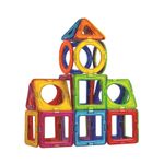 Joc de constructie magnetic Clicstoys Magformers - Basic Plus, 30 piese fotografia produsului View 4 S