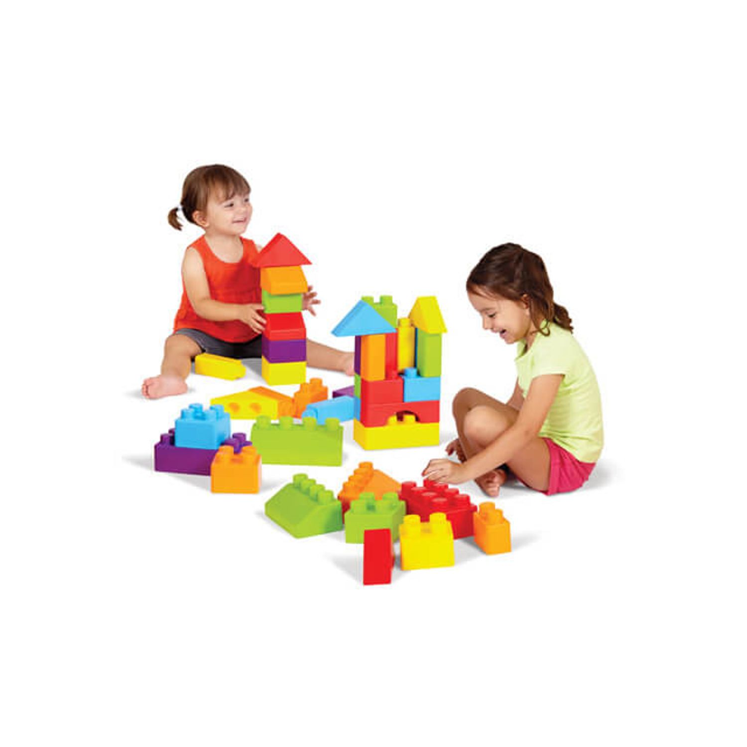 Blocuri dolofane Edublocks - Set de constructie pentru bebelusi - 36 piese fotografia produsului