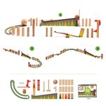 Zig and Go Djeco, set de constructie cu 27 piese, Bila cea mai mare fotografia produsului View 3 S