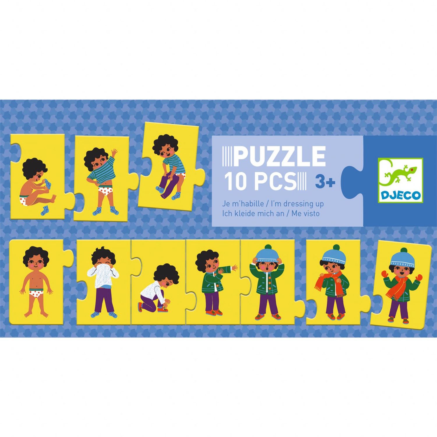 Puzzle Ma imbrac singur Djeco fotografia produsului