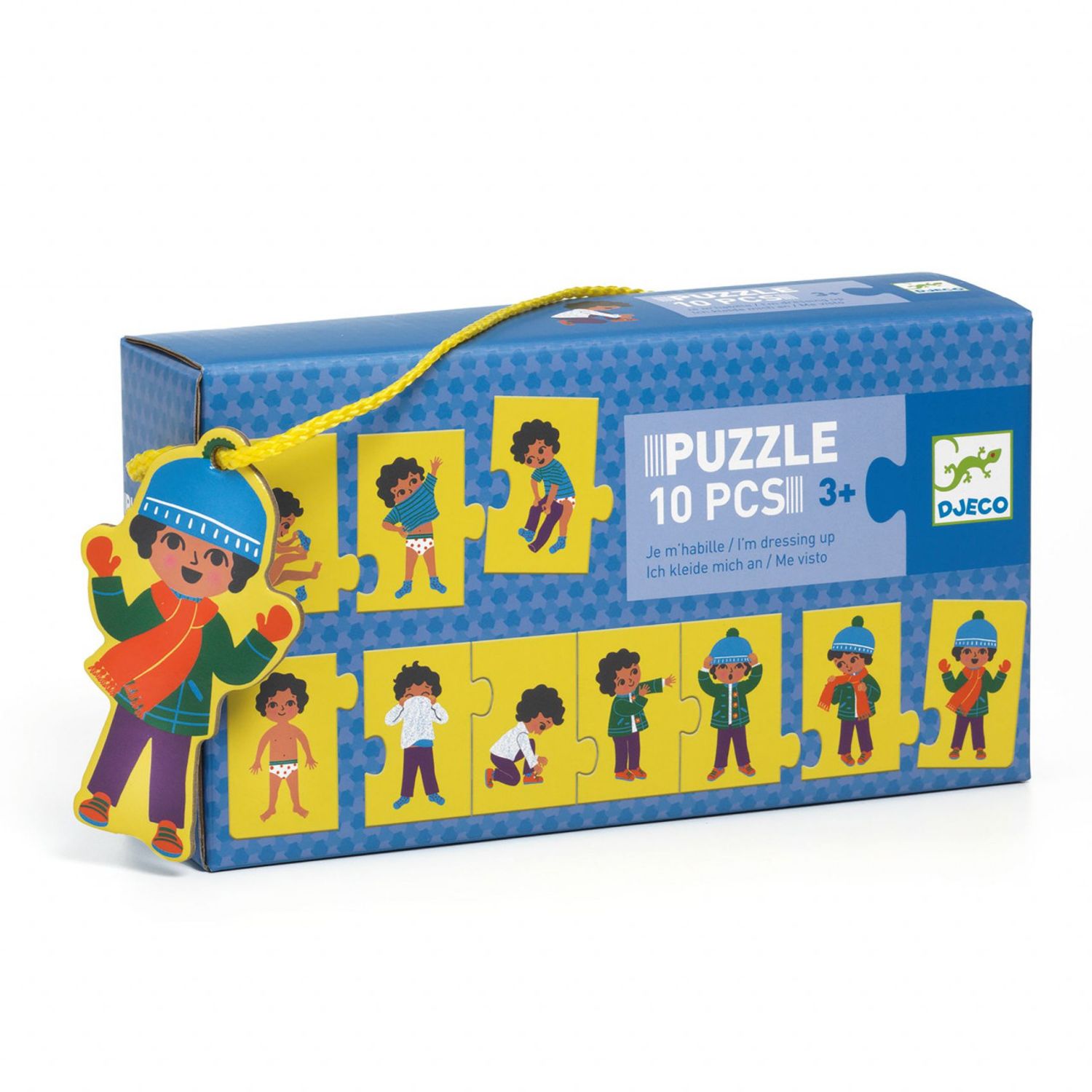 Puzzle Ma imbrac singur Djeco fotografia produsului View 3 L