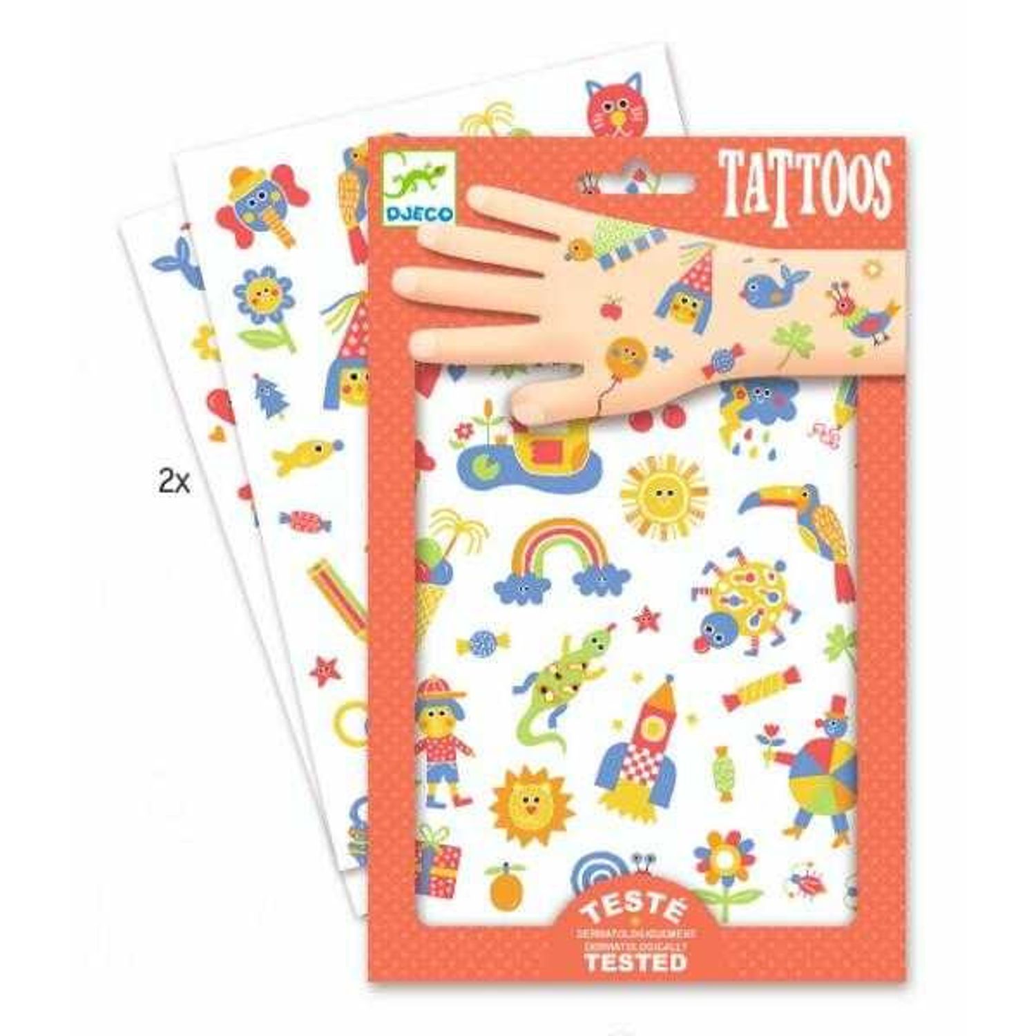 Tatuaje Djeco pentru copii, Cute fotografia produsului View 2 L