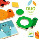 Jucarii Educative Puzzle duobasic Djeco fotografia produsului
