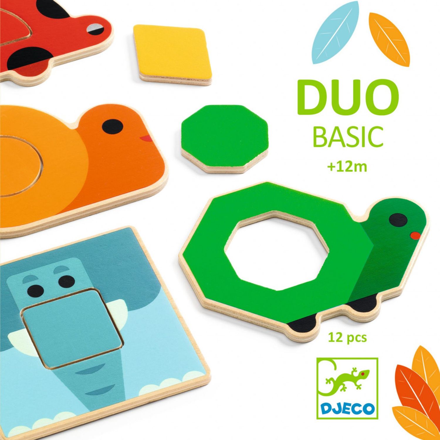 Jucarii Educative Puzzle duobasic Djeco fotografia produsului