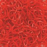Elastice Rainbow Loom - Jelly Rosu-600 buc fotografia produsului