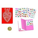 Set Carnet cu abtibilduri Djeco Aurelia fotografia produsului