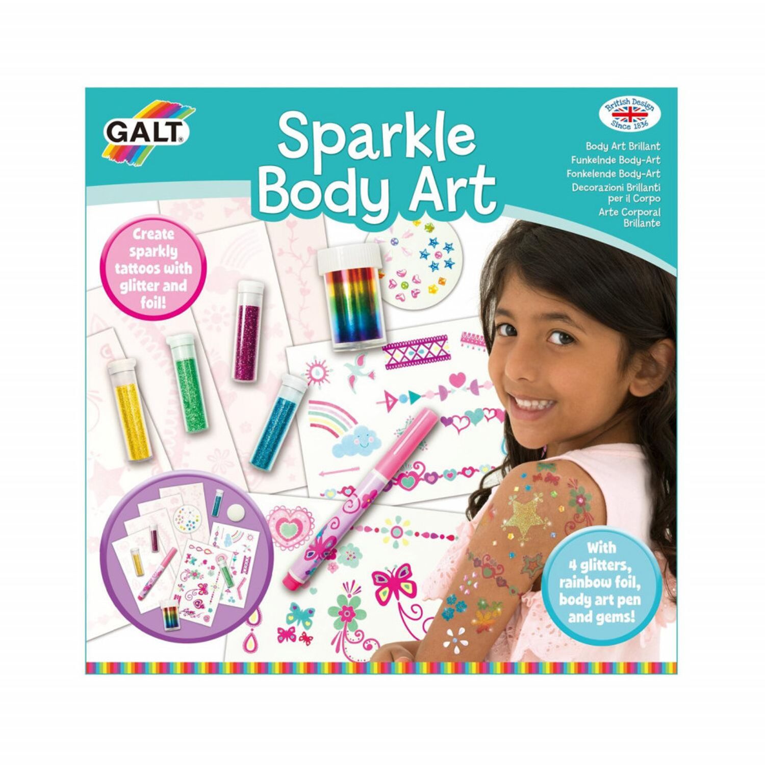 Kit tatuaje sclipitoare fotografia produsului View 10 L