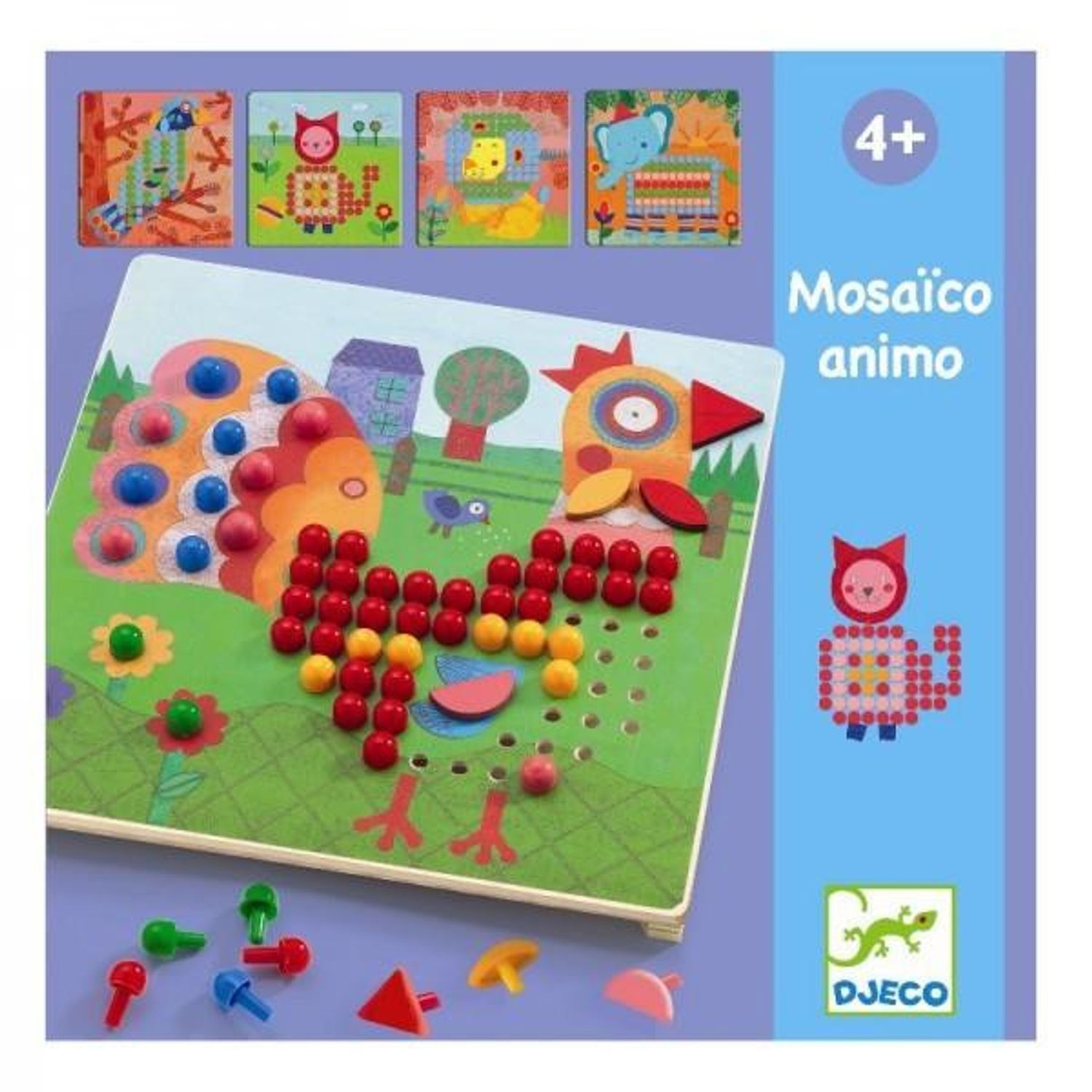 Mosaic animo Djeco fotografia produsului