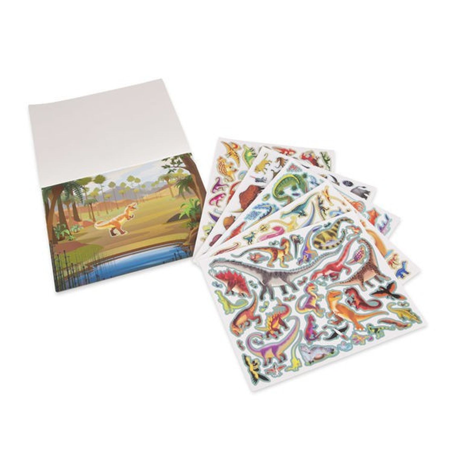 Set de abtibilduri reutilizabile Lumea Preistorica Melissa and Doug fotografia produsului View 3 L