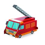 Creeaza jucarii din hartie Vehicule Djeco fotografia produsului View 4 S
