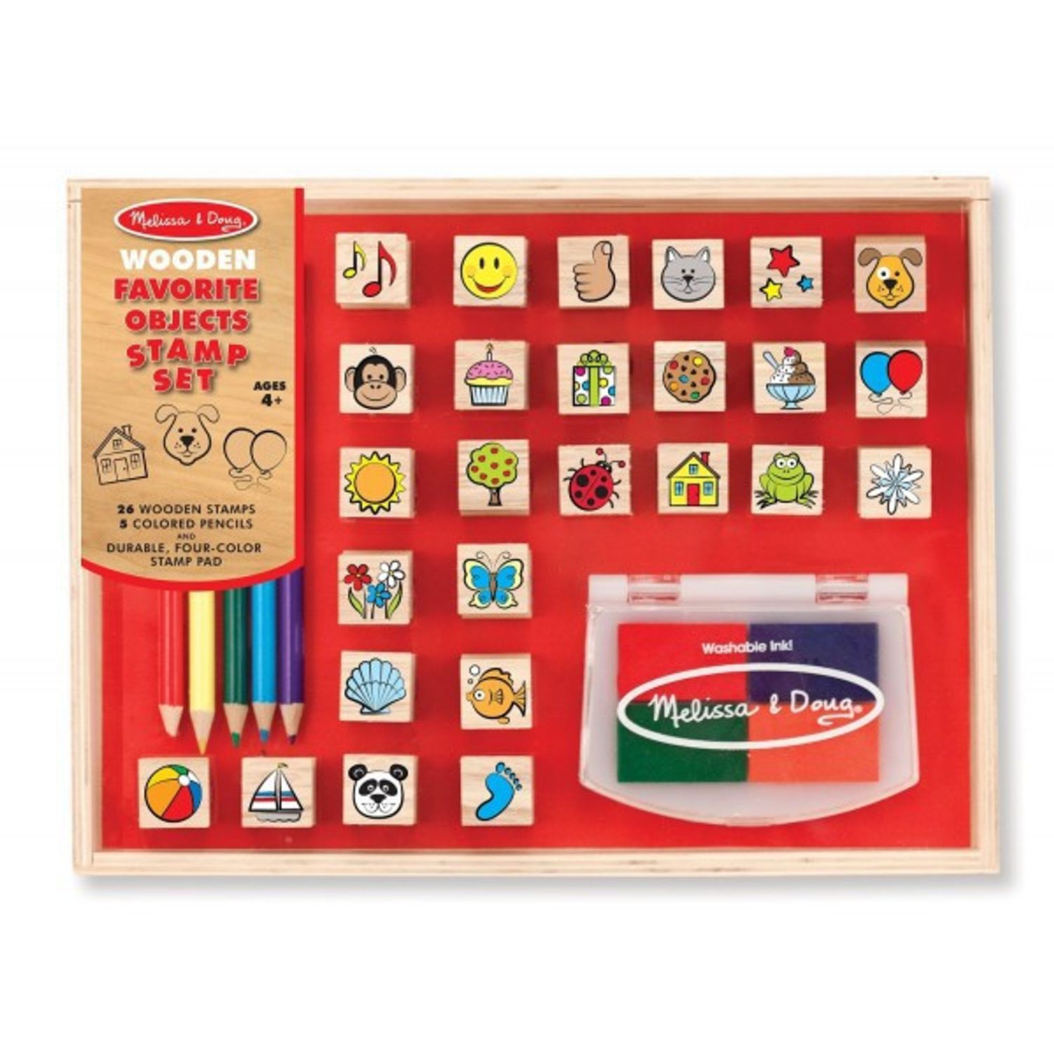 Stampile Obiectele preferate Melissa and Doug fotografia produsului