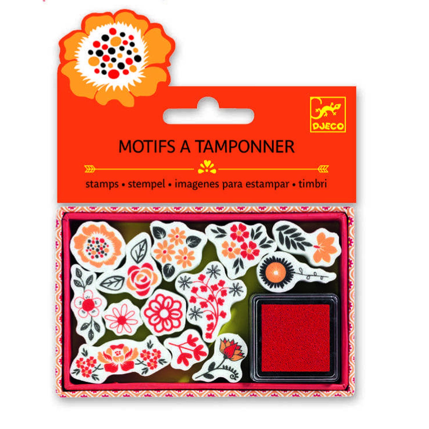 Set stampile Djeco, flori fotografia produsului