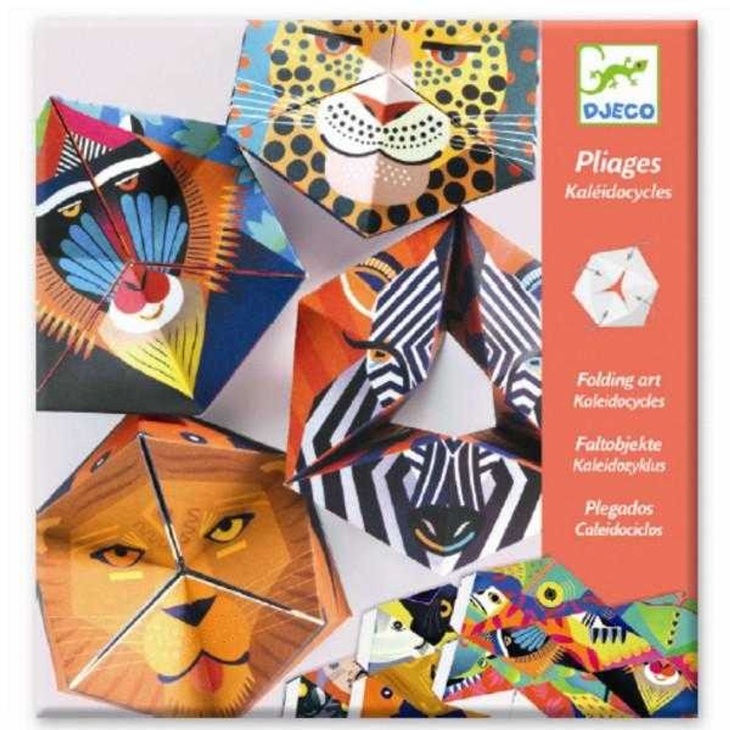 Crafturi din hartie Djeco, Flexanimals fotografia produsului