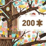 Puzzle Djeco Casuta din copac, 200 piese fotografia produsului View 6 S