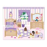 Colectia de abtibilduri reutilizabile Casa mea Melissa and Doug fotografia produsului View 2 S