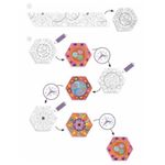 Crafturi din hartie Djeco, Mandala constelatii fotografia produsului View 2 S