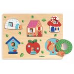 Puzzle Djeco, Casa cu surprize fotografia produsului View 5 S