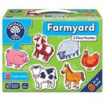 Set 6 puzzle Ferma (2 piese) FARMYARD fotografia produsului