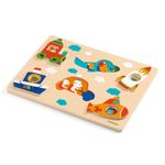 Puzzle Djeco, Vehicule cu surprize fotografia produsului View 10 S