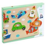 Puzzle Djeco, Vehicule cu surprize fotografia produsului View 11 S