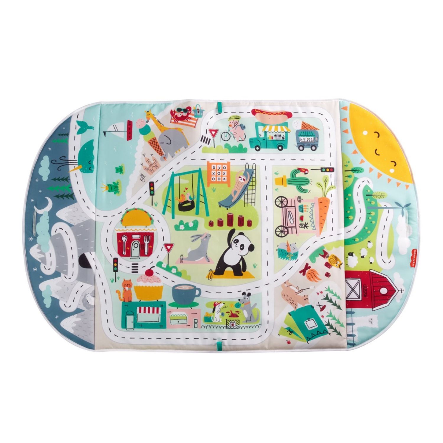FISHER PRICE COVOR ACTIVITATI IN ORAS fotografia produsului View 3 L