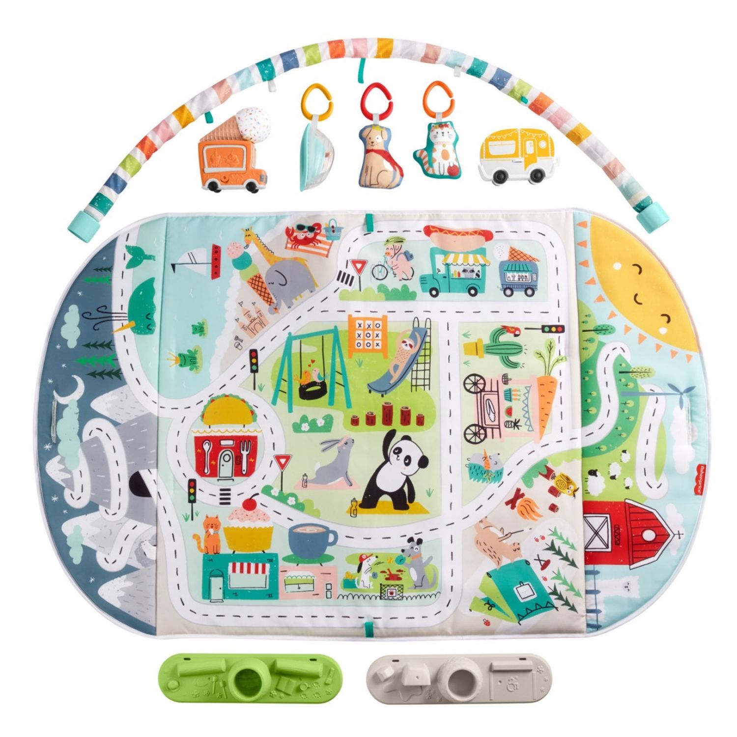 FISHER PRICE COVOR ACTIVITATI IN ORAS fotografia produsului View 7 L