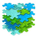 Covoras ortopedic senzorial puzzle Set pentru baieti fotografia produsului