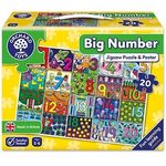 Puzzle de podea Invata numerele (de la 1 la 20) BIG NUMBER JIGSAW fotografia produsului