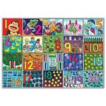 Puzzle de podea Invata numerele (de la 1 la 20) BIG NUMBER JIGSAW fotografia produsului View 2 S